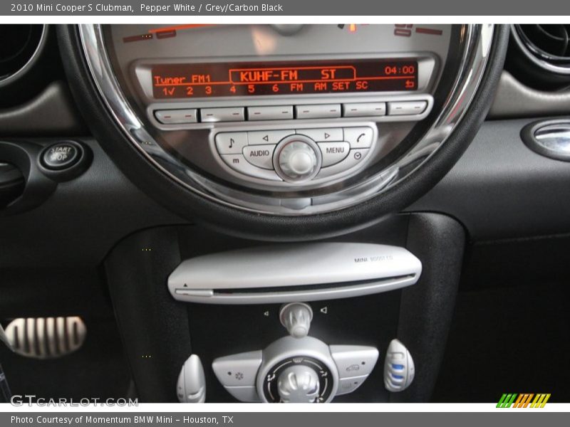 Pepper White / Grey/Carbon Black 2010 Mini Cooper S Clubman