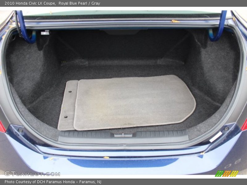 Royal Blue Pearl / Gray 2010 Honda Civic LX Coupe