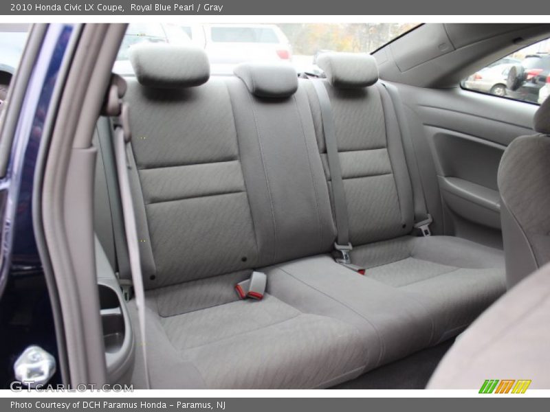 Royal Blue Pearl / Gray 2010 Honda Civic LX Coupe