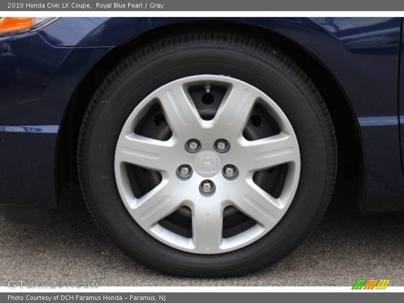 Royal Blue Pearl / Gray 2010 Honda Civic LX Coupe