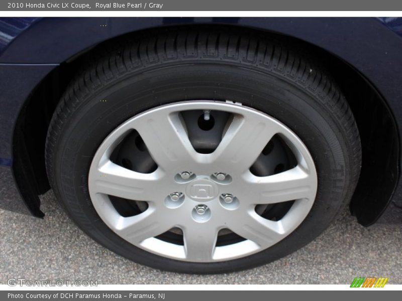 Royal Blue Pearl / Gray 2010 Honda Civic LX Coupe