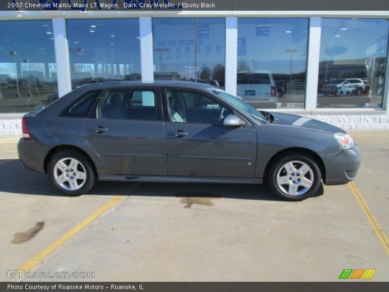 Dark Gray Metallic / Ebony Black 2007 Chevrolet Malibu Maxx LT Wagon