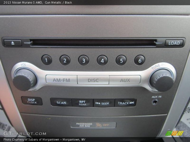 Gun Metallic / Black 2013 Nissan Murano S AWD