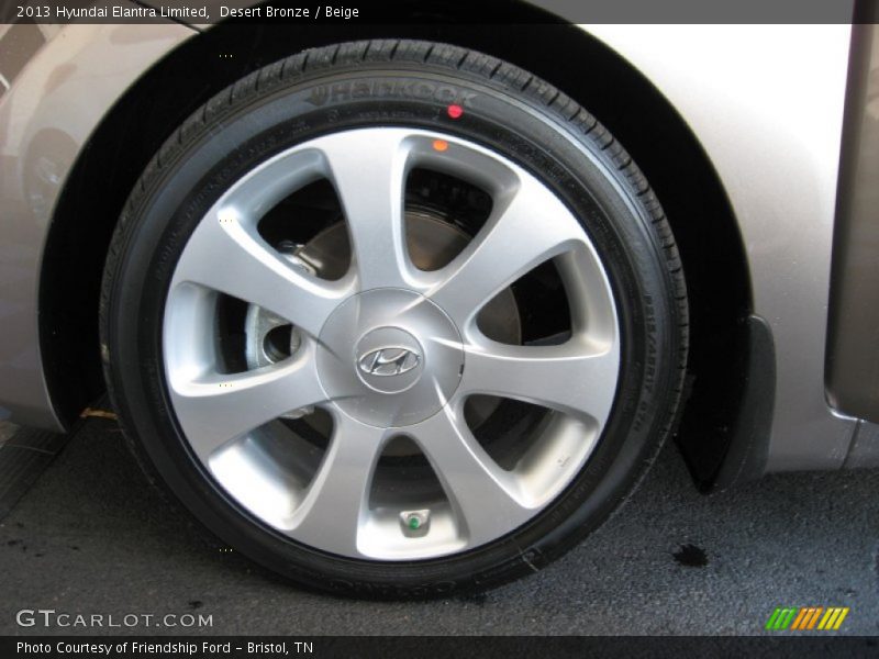 Desert Bronze / Beige 2013 Hyundai Elantra Limited