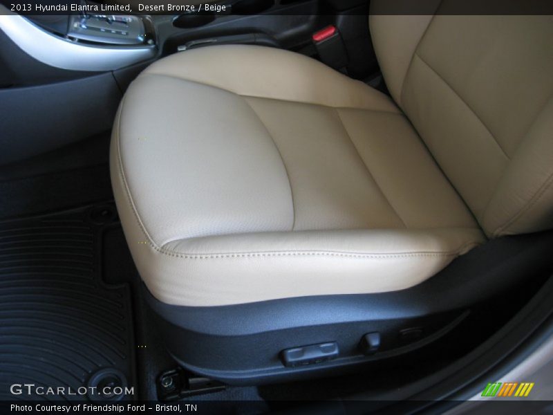 Desert Bronze / Beige 2013 Hyundai Elantra Limited