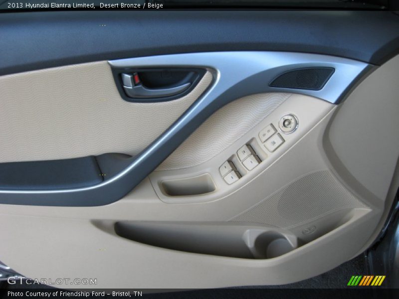 Desert Bronze / Beige 2013 Hyundai Elantra Limited