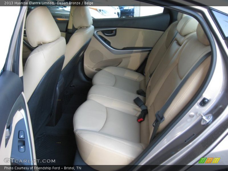 Desert Bronze / Beige 2013 Hyundai Elantra Limited