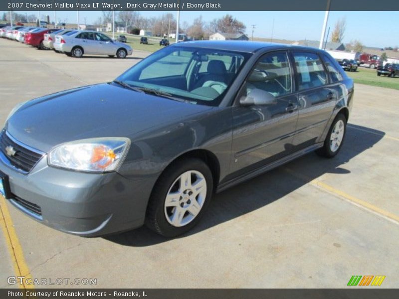Dark Gray Metallic / Ebony Black 2007 Chevrolet Malibu Maxx LT Wagon