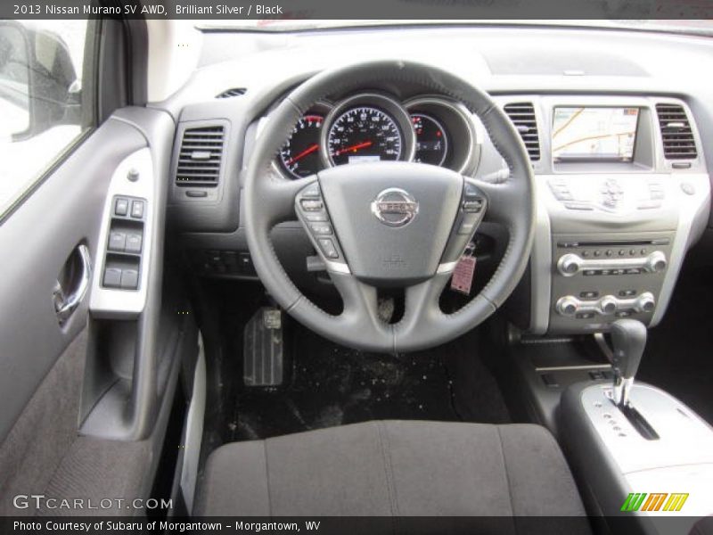Dashboard of 2013 Murano SV AWD