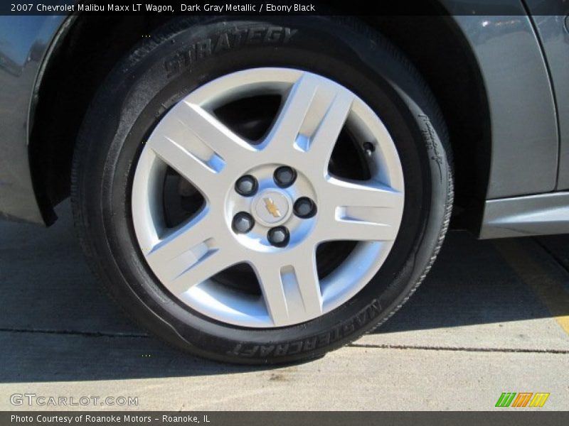 Dark Gray Metallic / Ebony Black 2007 Chevrolet Malibu Maxx LT Wagon