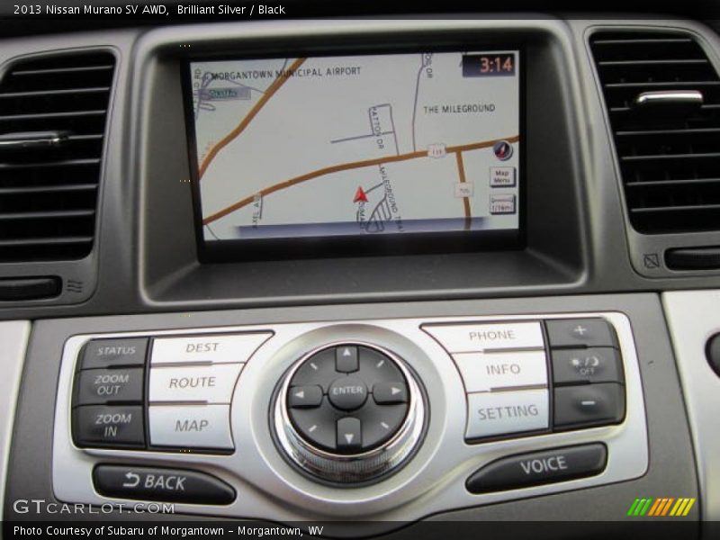 Navigation of 2013 Murano SV AWD