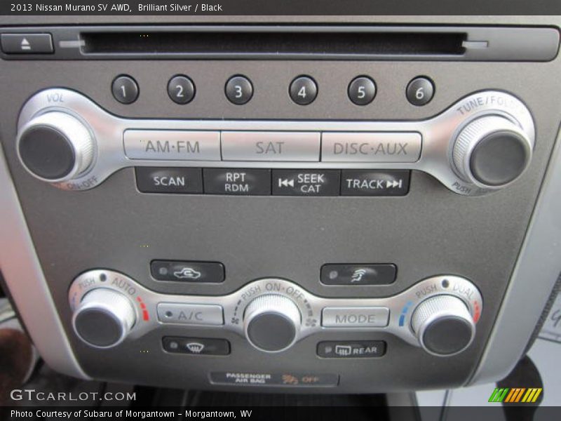 Audio System of 2013 Murano SV AWD