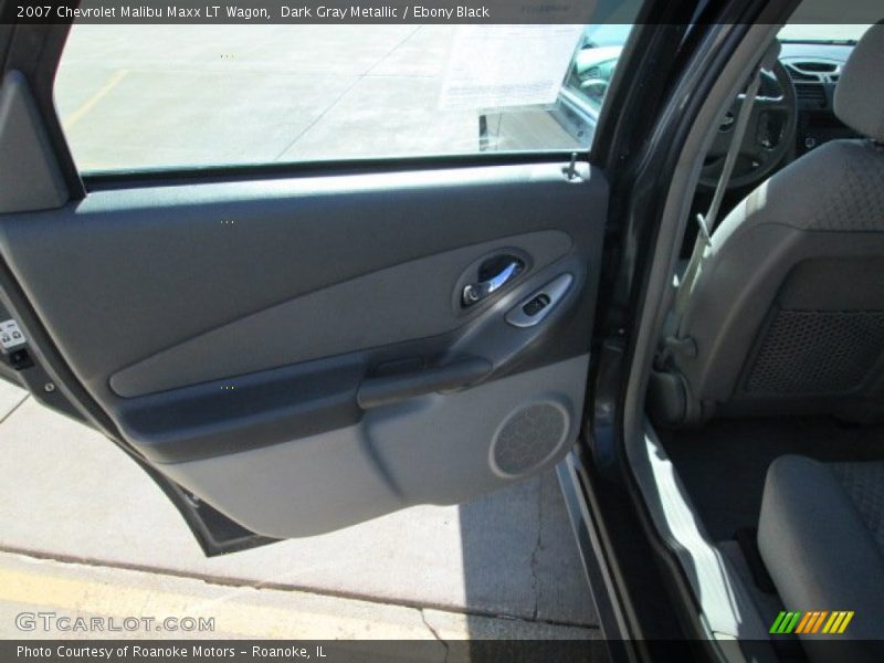Dark Gray Metallic / Ebony Black 2007 Chevrolet Malibu Maxx LT Wagon