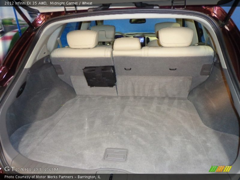  2012 EX 35 AWD Trunk