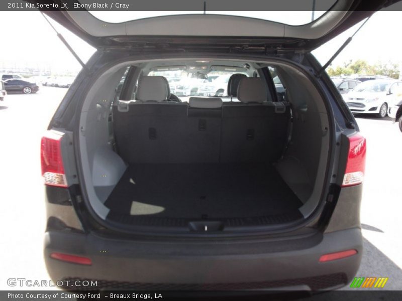 Ebony Black / Gray 2011 Kia Sorento LX