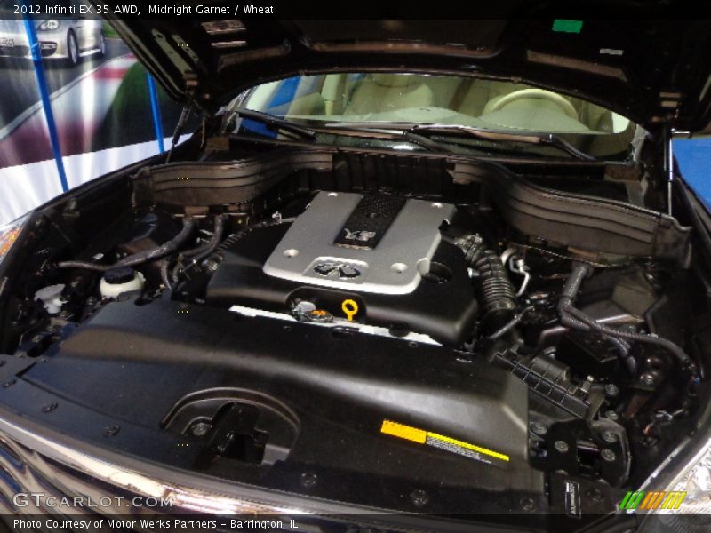  2012 EX 35 AWD Engine - 3.5 Liter DOHC 24-Valve CVTCS V6