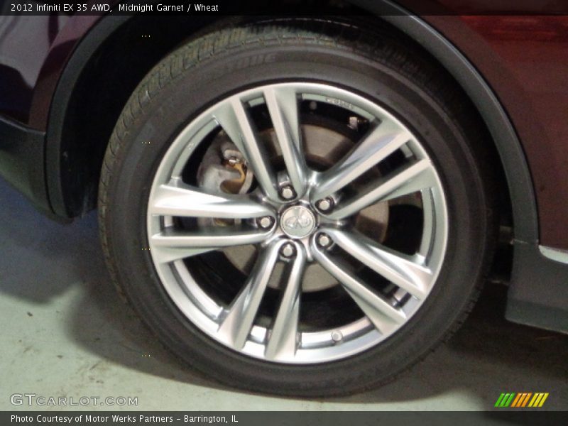  2012 EX 35 AWD Wheel