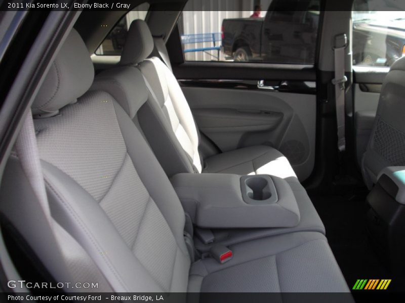 Ebony Black / Gray 2011 Kia Sorento LX