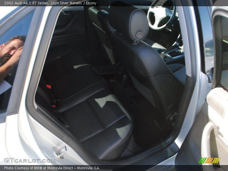 Light Silver Metallic / Ebony 2002 Audi A4 1.8T Sedan