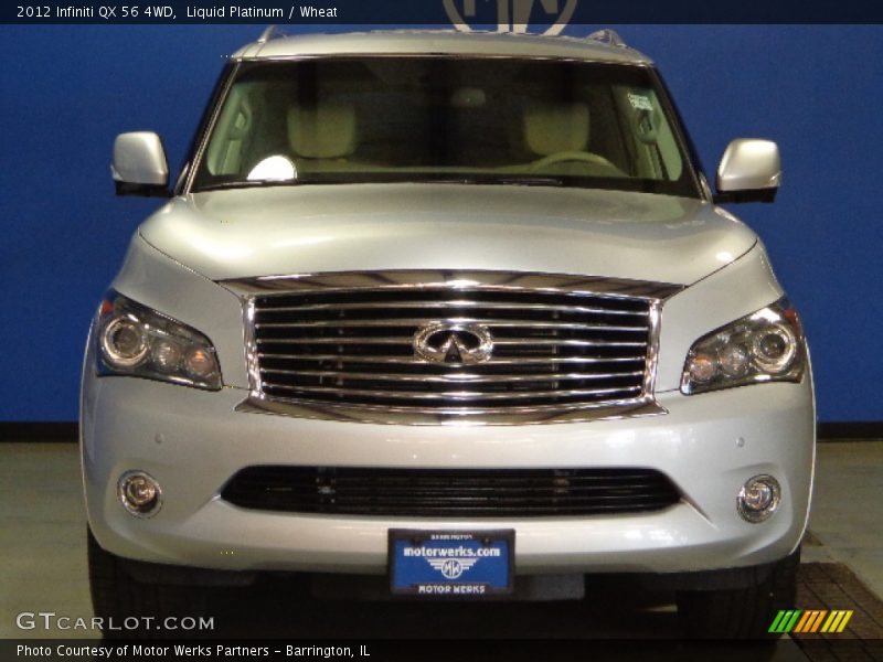 Liquid Platinum / Wheat 2012 Infiniti QX 56 4WD
