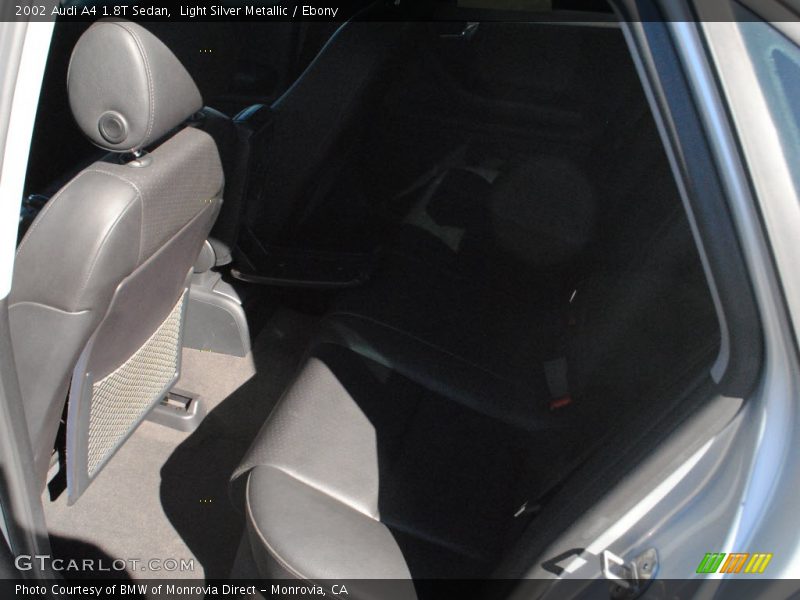 Light Silver Metallic / Ebony 2002 Audi A4 1.8T Sedan
