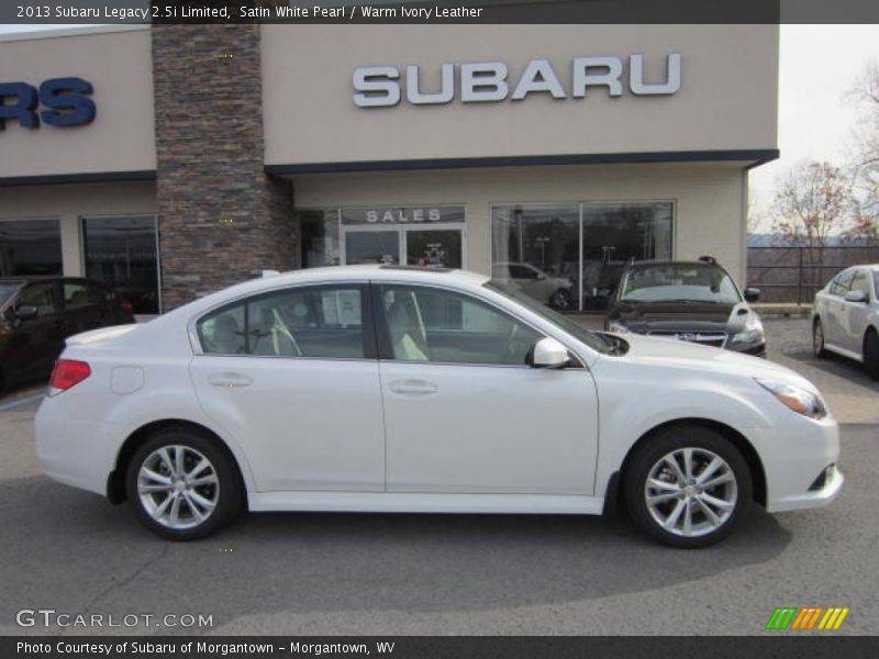  2013 Legacy 2.5i Limited Satin White Pearl