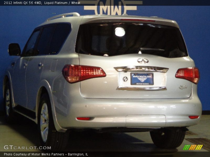 Liquid Platinum / Wheat 2012 Infiniti QX 56 4WD