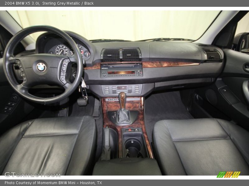 Sterling Grey Metallic / Black 2004 BMW X5 3.0i