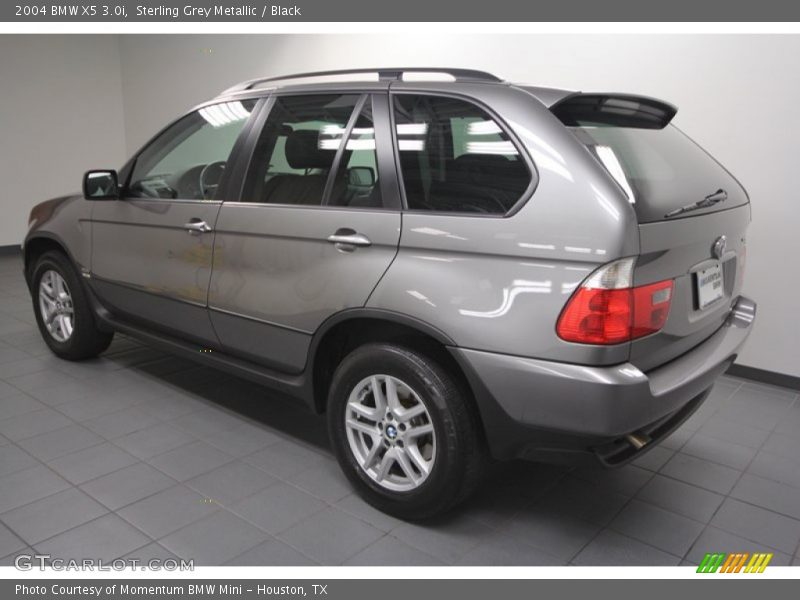 Sterling Grey Metallic / Black 2004 BMW X5 3.0i