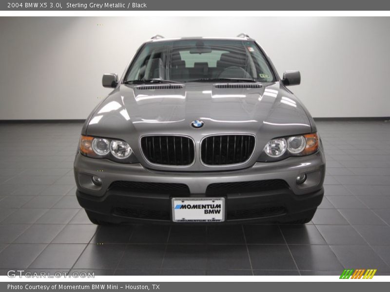 Sterling Grey Metallic / Black 2004 BMW X5 3.0i
