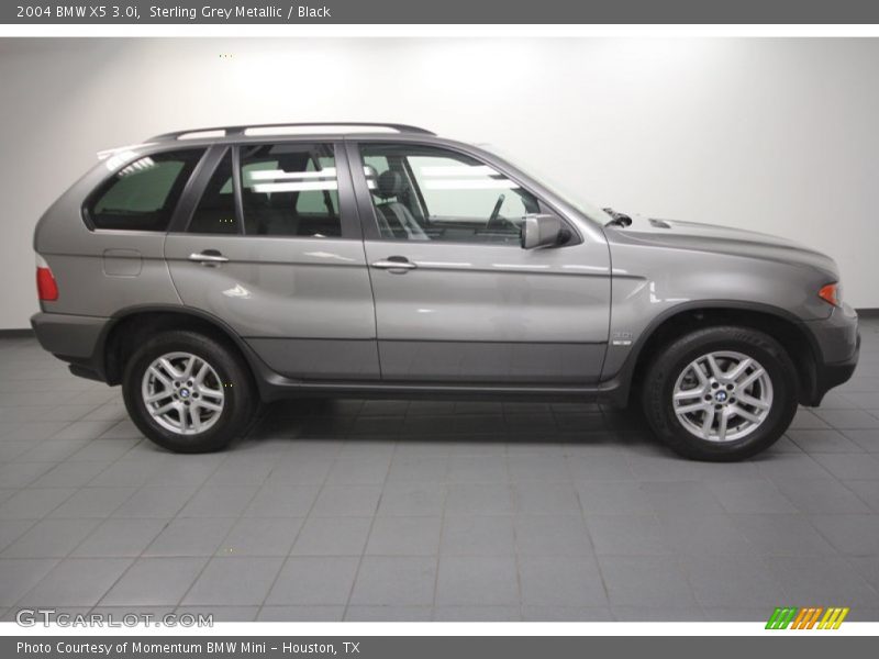 Sterling Grey Metallic / Black 2004 BMW X5 3.0i