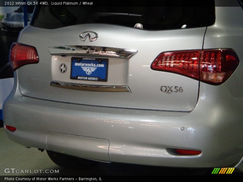 Liquid Platinum / Wheat 2012 Infiniti QX 56 4WD