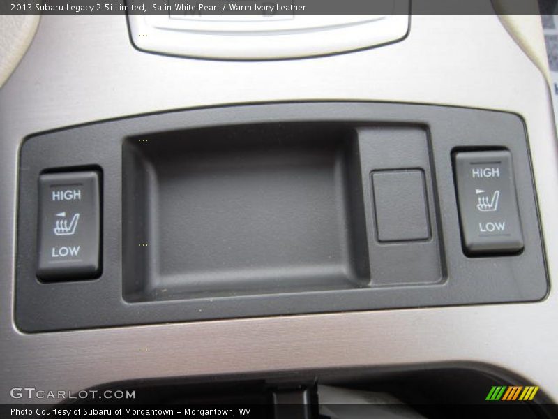 Satin White Pearl / Warm Ivory Leather 2013 Subaru Legacy 2.5i Limited