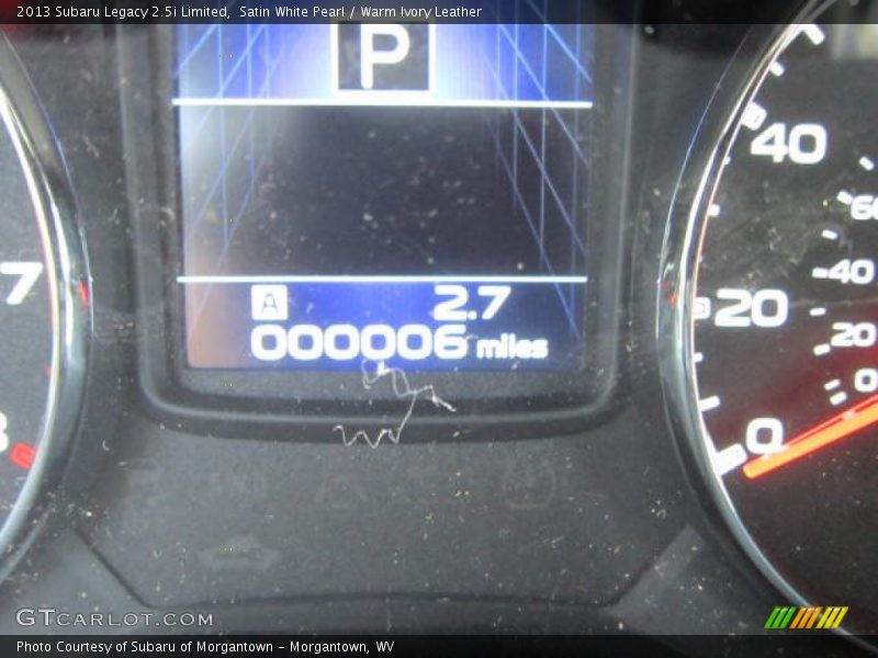 Satin White Pearl / Warm Ivory Leather 2013 Subaru Legacy 2.5i Limited