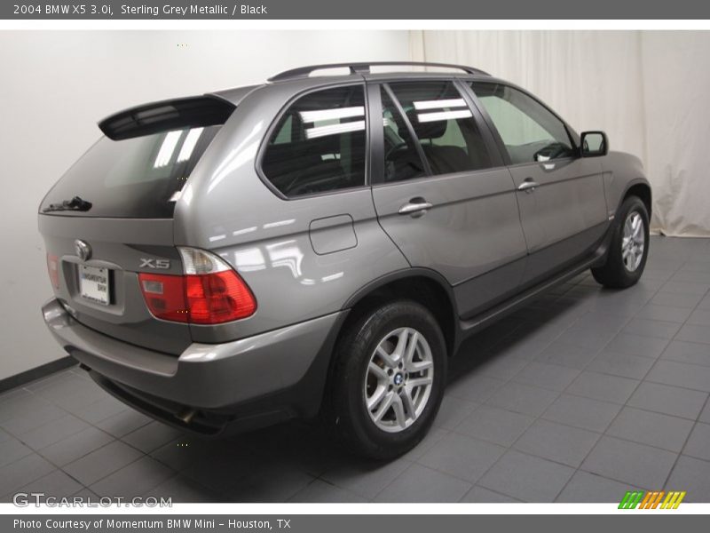 Sterling Grey Metallic / Black 2004 BMW X5 3.0i