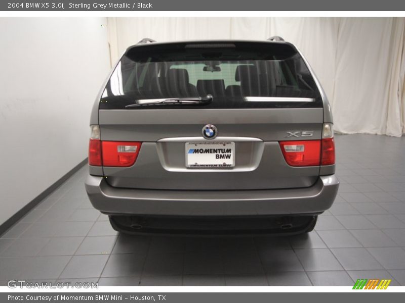 Sterling Grey Metallic / Black 2004 BMW X5 3.0i