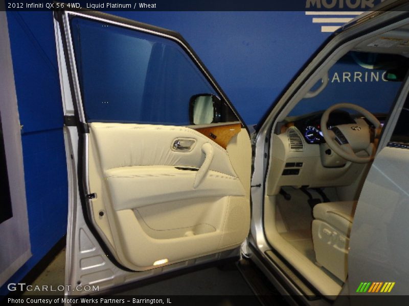 Liquid Platinum / Wheat 2012 Infiniti QX 56 4WD
