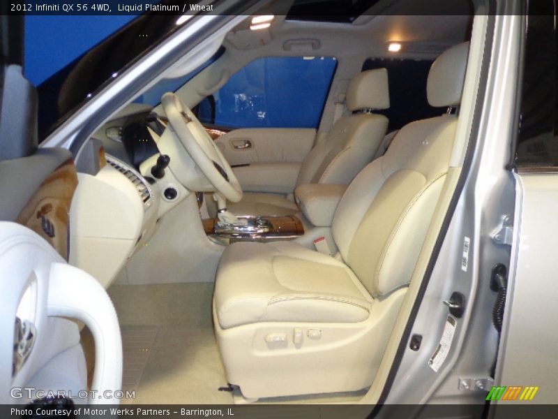 Liquid Platinum / Wheat 2012 Infiniti QX 56 4WD