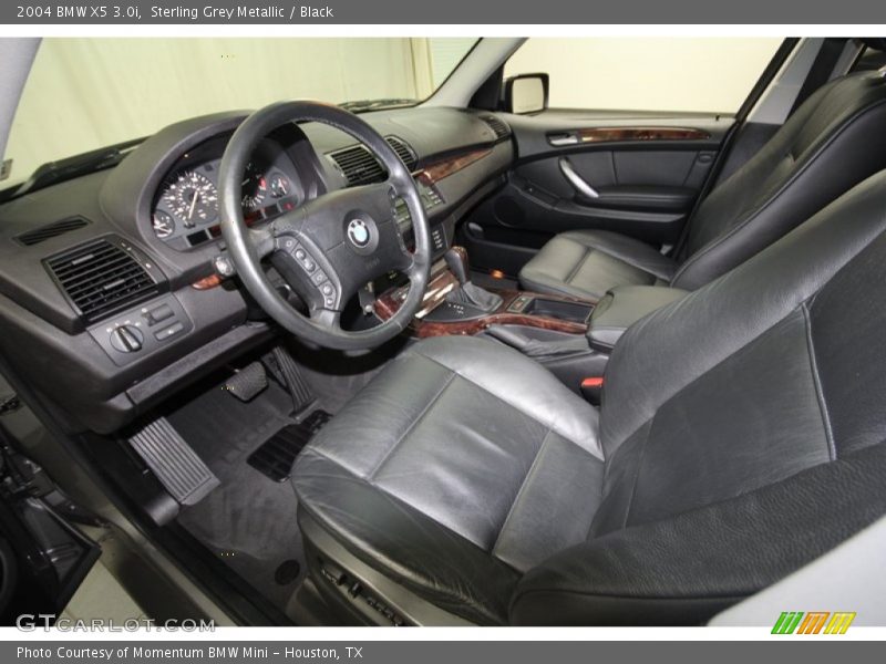 Sterling Grey Metallic / Black 2004 BMW X5 3.0i