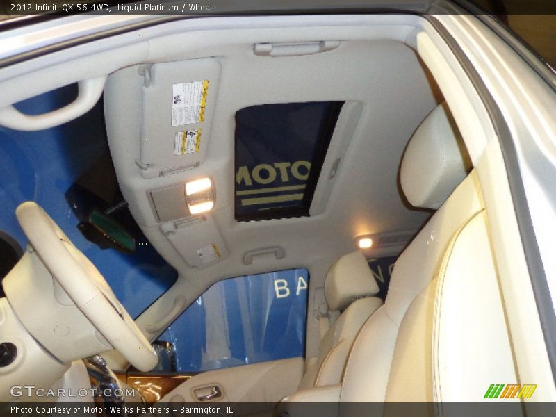 Liquid Platinum / Wheat 2012 Infiniti QX 56 4WD