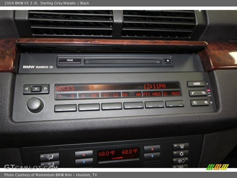 Sterling Grey Metallic / Black 2004 BMW X5 3.0i