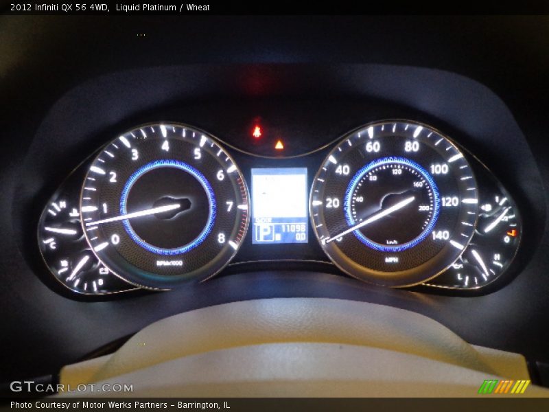 Liquid Platinum / Wheat 2012 Infiniti QX 56 4WD