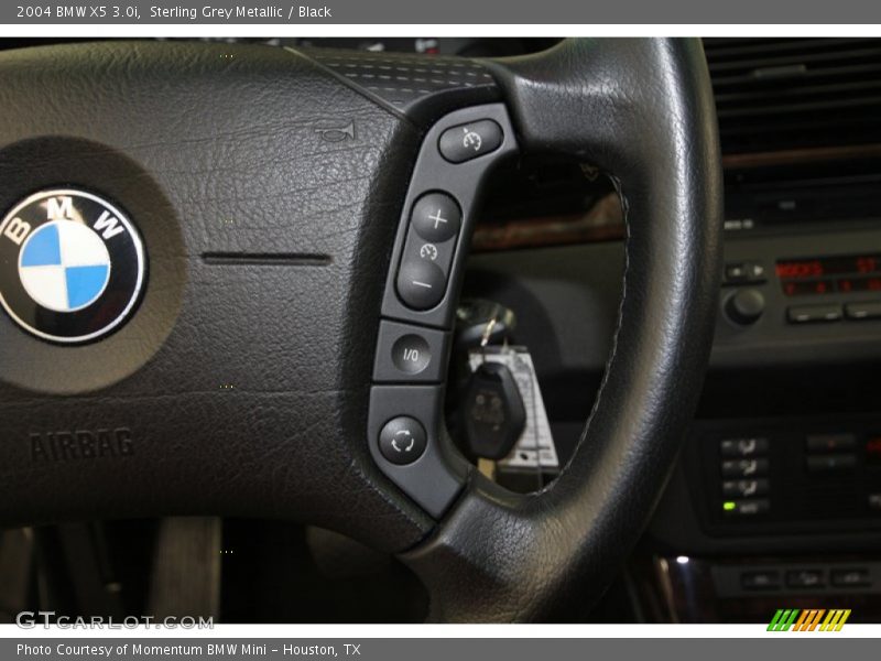 Sterling Grey Metallic / Black 2004 BMW X5 3.0i