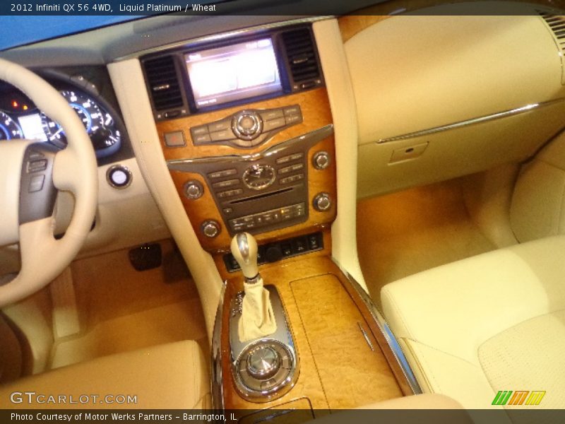 Liquid Platinum / Wheat 2012 Infiniti QX 56 4WD