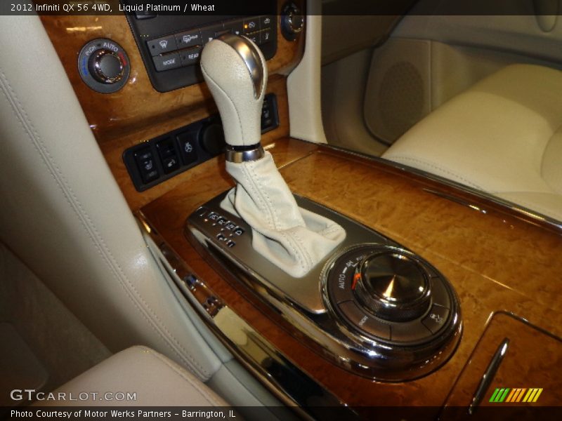 Liquid Platinum / Wheat 2012 Infiniti QX 56 4WD