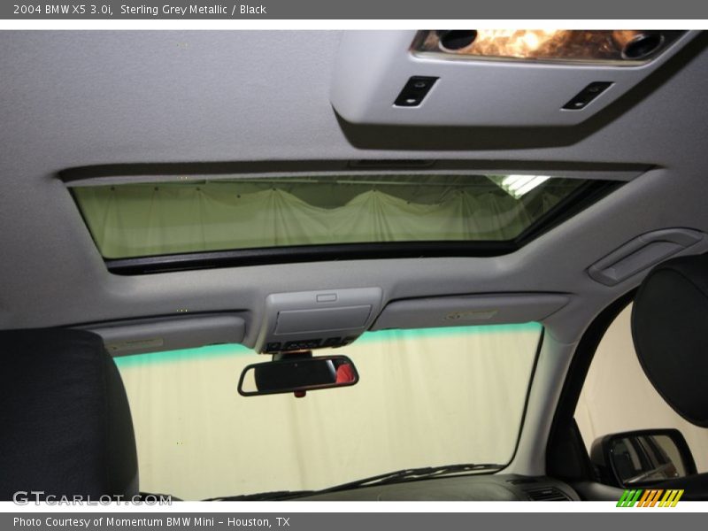 Sterling Grey Metallic / Black 2004 BMW X5 3.0i