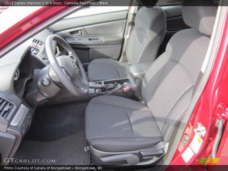Camellia Red Pearl / Black 2013 Subaru Impreza 2.0i 4 Door