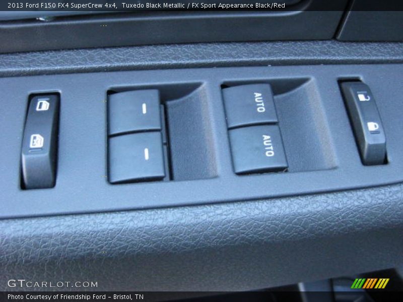 Tuxedo Black Metallic / FX Sport Appearance Black/Red 2013 Ford F150 FX4 SuperCrew 4x4