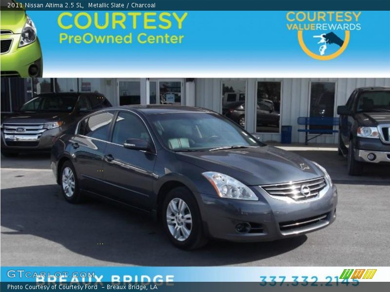 Metallic Slate / Charcoal 2011 Nissan Altima 2.5 SL