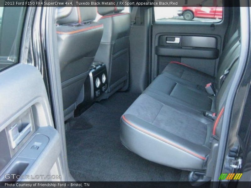 Rear Seat of 2013 F150 FX4 SuperCrew 4x4